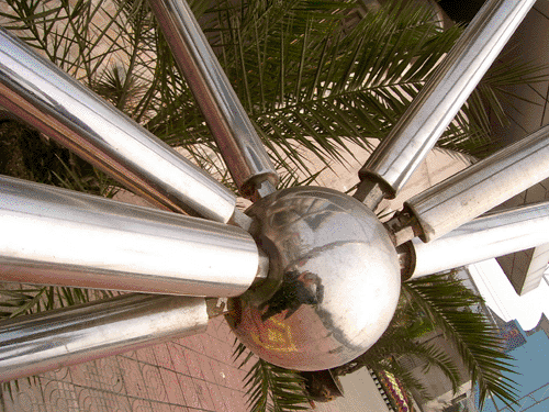 诸城不锈钢螺栓球网架